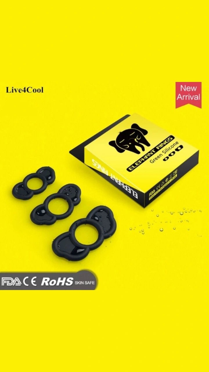 Anillos ELEPHANT (x3 unds)